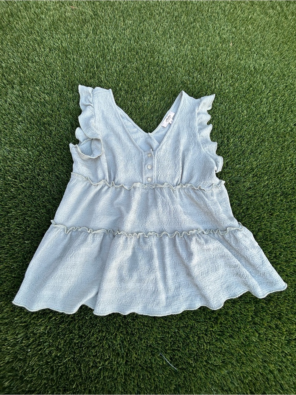 Sage green blouse